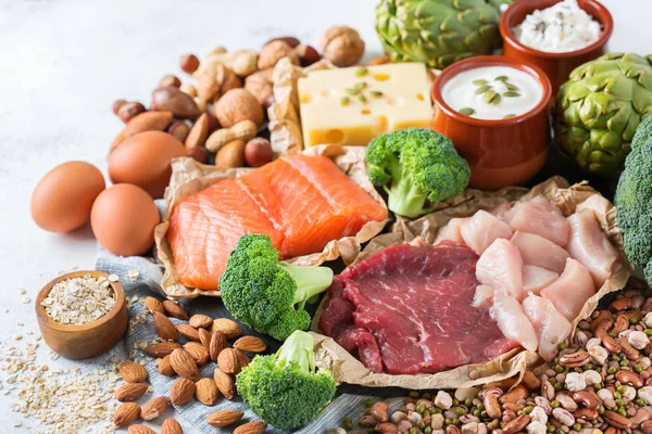 Sağlıklı protein kaynağı ve vücut yiyecek geliştirme