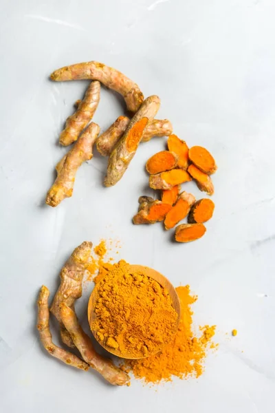 Zerdeçal kökü curcuma longa tozu