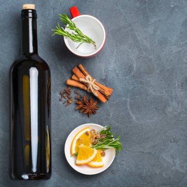 Noel sıcak içecek, mulled şarap malzemeler