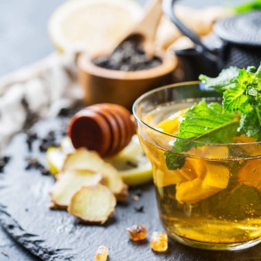 Japon Çin çay çaydanlık limon zencefil nane canım