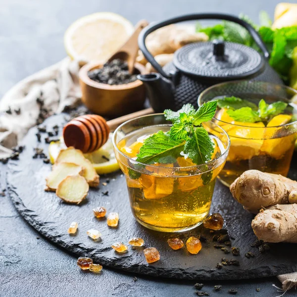 Japon Çin çay çaydanlık limon zencefil nane canım