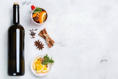 Noel sıcak içecek, mulled şarap malzemeler