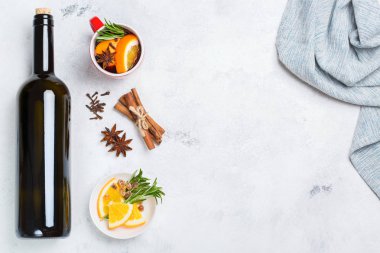 Noel sıcak içecek, mulled şarap malzemeler