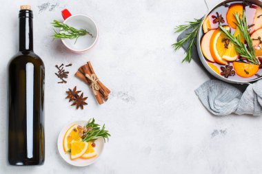 Noel sıcak içecek, mulled şarap malzemeler