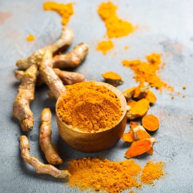 Ham zerdeçal kökü curcuma longa tozu