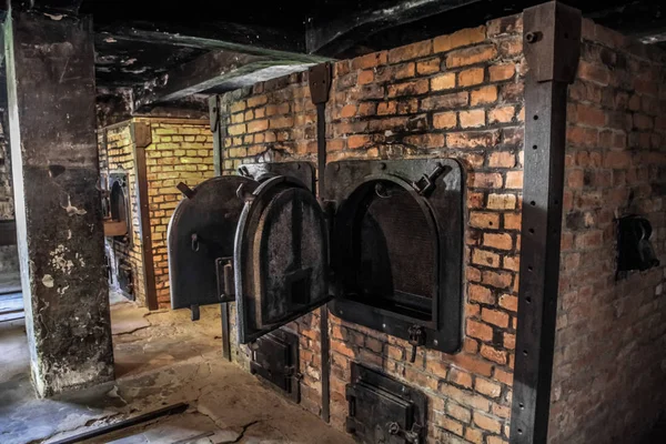 Auschwitz Birkenau Campo Extermínio Campo Concentração Polónia Campo Concentração Nazi — Fotografia de Stock