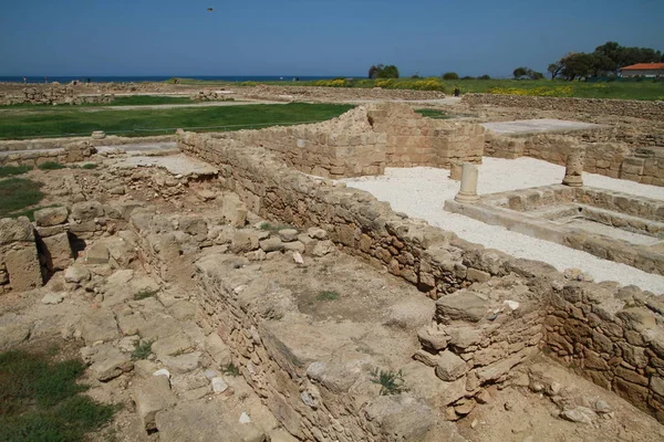 Kato Paphos Archeologisch Park Paphos Cyprus Ruïnes Van Oude Stad — Stockfoto