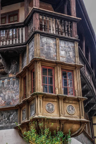 Old Town Colmar Alsace France Petite Venice Water Canal Traditional — Stock Photo, Image