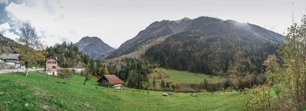 Magical Switzerland landscape with the mountains in the Swiss Alps, Europe. Steingletscher Kurve, central Switzerland. Beautifull Swiss nature