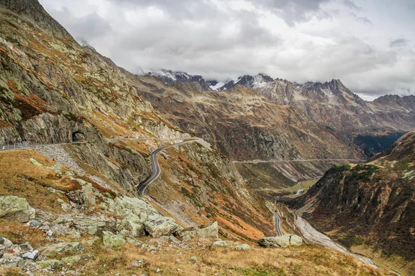 Paisaje Mágico Suiza Con Las Montañas Los Alpes Suizos Europa —  Fotos de Stock