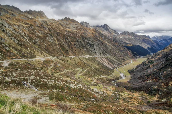 Paisaje Mágico Suiza Con Las Montañas Los Alpes Suizos Europa —  Fotos de Stock