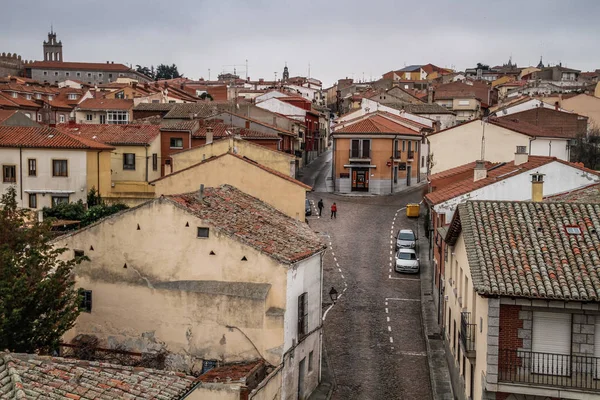 Antigua Ciudad Histórica Ávila Castilla León España Famoso Por Murallas —  Fotos de Stock