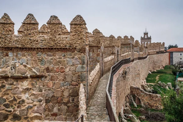 Vieille Ville Historique Avila Castilla Leon Espagne Célèbre Par Mur Images De Stock Libres De Droits