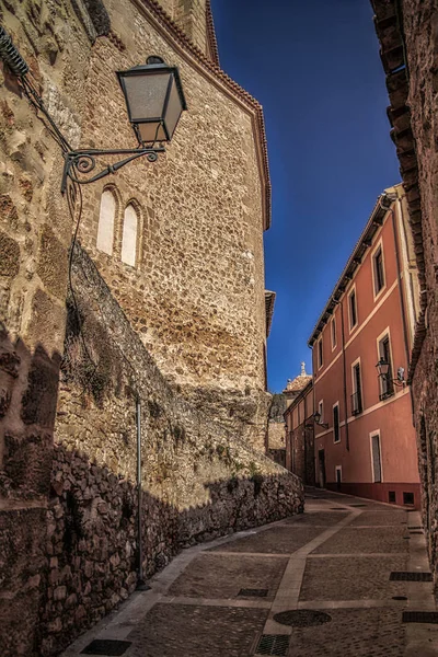 Ciudad Histórica Cuenca España Castilla Mancha Castilla Mancha España Casas — Foto de Stock