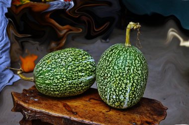 Cucurbita ficifolia. Asya balkabağı.