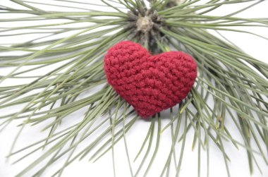 Sevgililer Günü ve onun kalp sembolü.