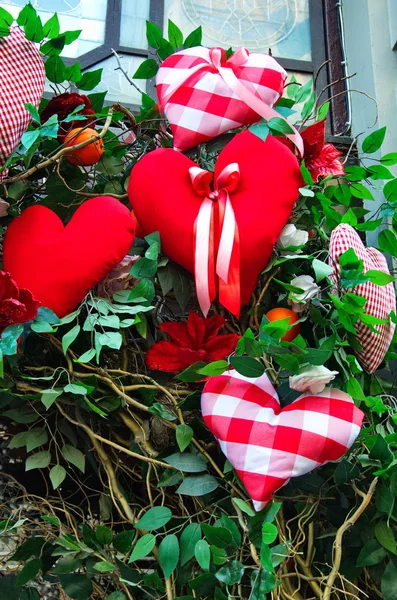 День Святого Валентина и его символ сердца . — стоковое фото