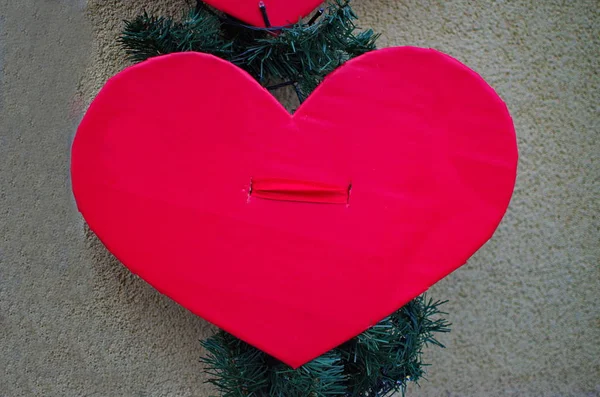 Saint-Valentin et son symbole du cœur . Images De Stock Libres De Droits
