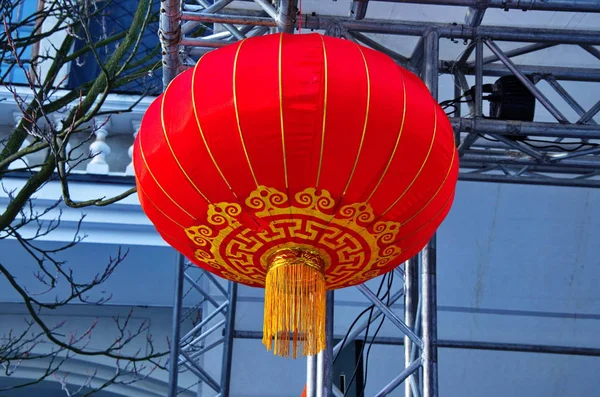 Año nuevo chino linternas . — Foto de Stock