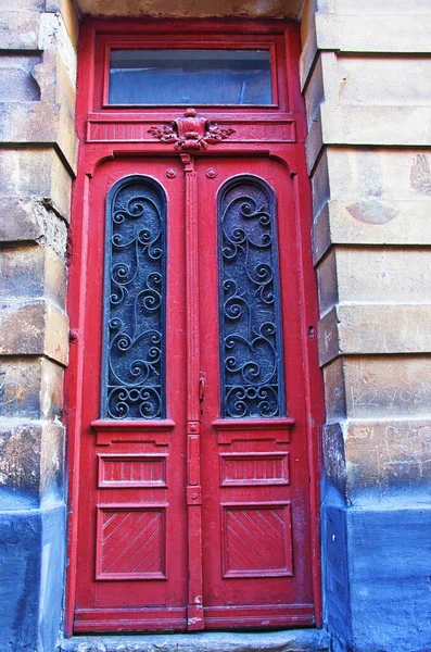 Старі Антикварні Двері Минулих Століть Фрагменти Старовинних Дверей — стокове фото