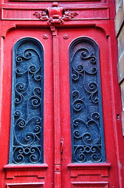 Old Antique Door Centuries Fragments Vintage Doors — Stock Photo, Image