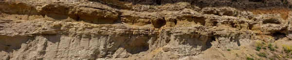 Panorama Mineração Abandonada Poço Materiais Construção Paisagem Turística Ucrânia — Fotografia de Stock