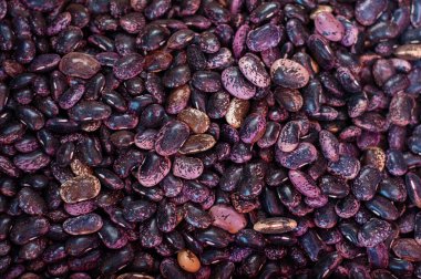 Arkaplan olarak kırmızı fasulye