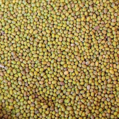 Arka plan olarak yeşil fasulye Mash.