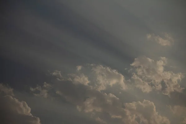 Clouds Sun Blue Light Pink Background — Stock Photo, Image