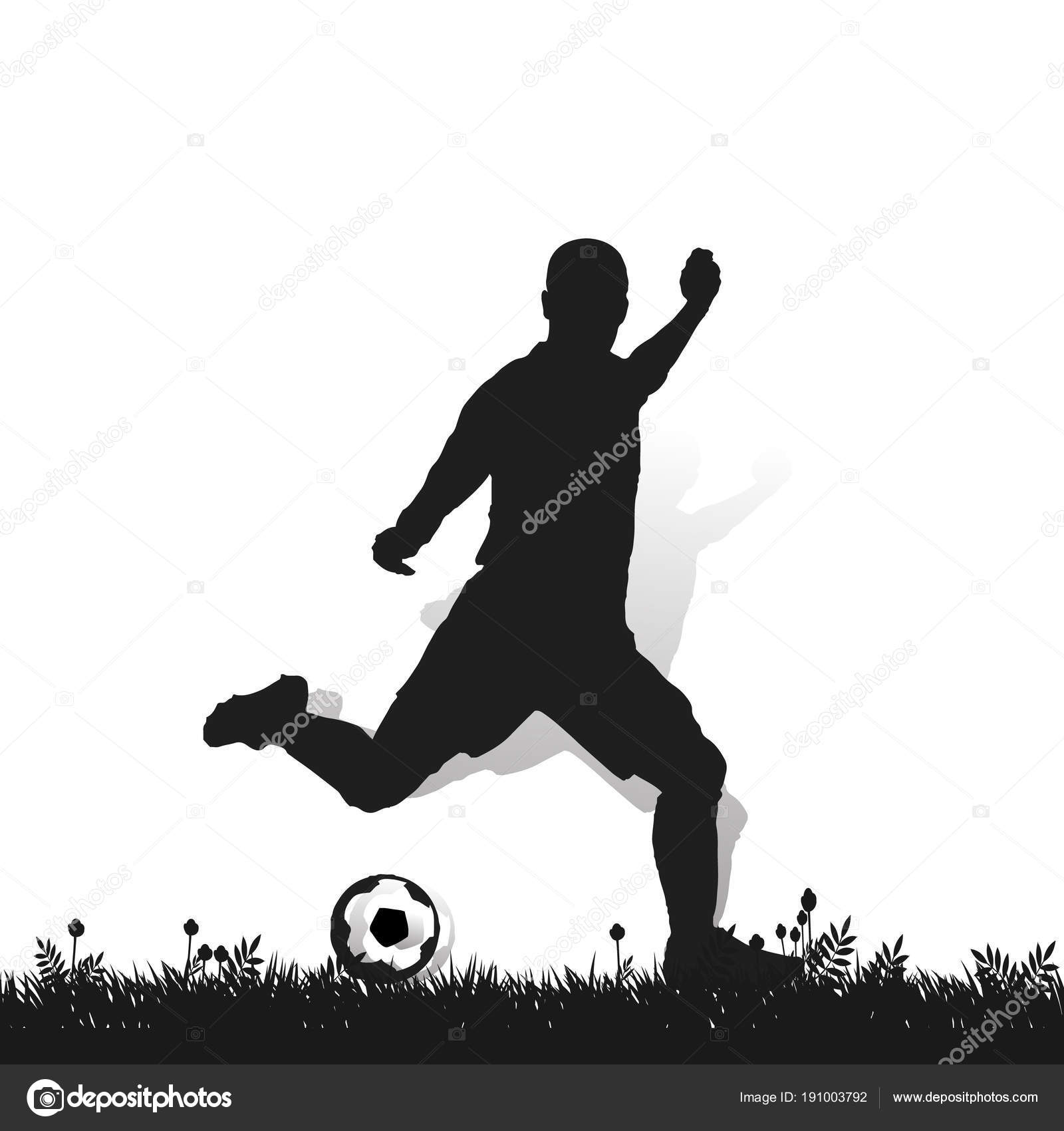 すべての動物の画像 最新シルエット サッカー イラスト フリー