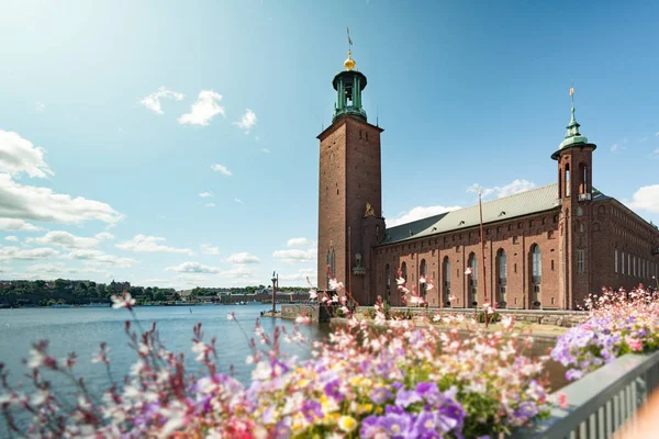 Стокгольмська ратуша в Швеції — стокове фото