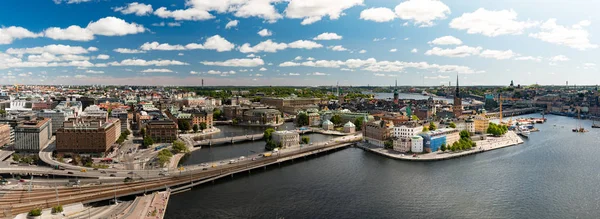 Панорама міста Стокгольм — стокове фото