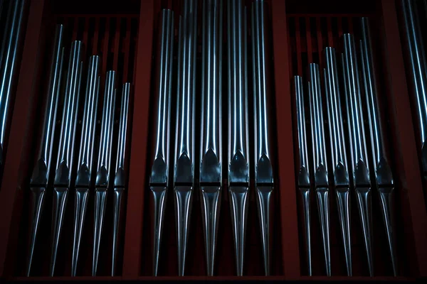 Kyrkans orgel i Sverige, Skandinavien, Europa — Stockfoto