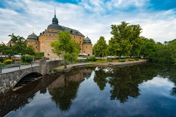 Stary średniowieczny zamek w Örebro (Szwecja), Skandynawii — Zdjęcie stockowe