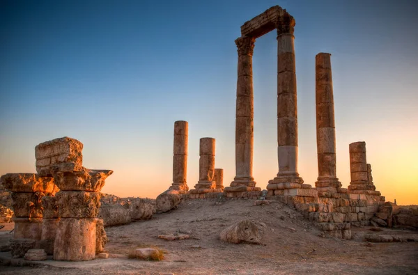 Ruínas do Templo de Hércules — Fotografia de Stock