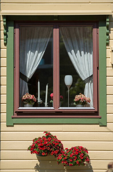 Традиционный дом в Норвегии, Европа
