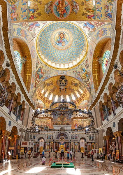 Catedral de São Nicolau em Kronstadt, Rússia — Fotografia de Stock