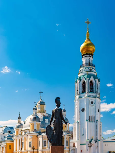 Velho Kremlin Vologda no norte da Rússia, Europa — Fotografia de Stock