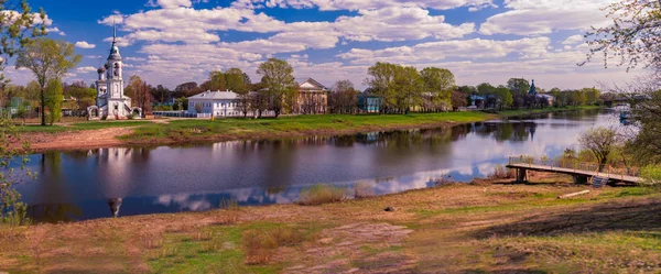 Vologda, Rusya 'daki kilise. Din ve seyahat — Stok fotoğraf