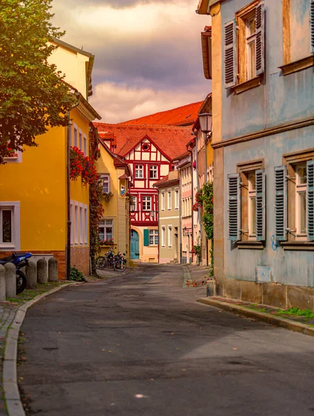Cidade Velha Alemanha Viajar Europa Bela Arquitetura Rua — Fotografia de Stock