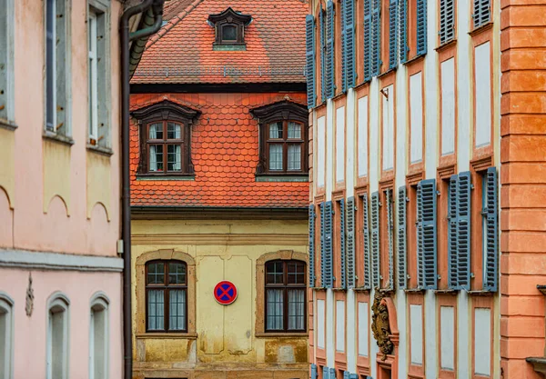 Almanya Eski Bir Şehir Avrupa Seyahat Güzel Sokak Mimarisi — Stok fotoğraf
