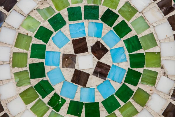 Текстура красочные мозаичные полы или стены — стоковое фото