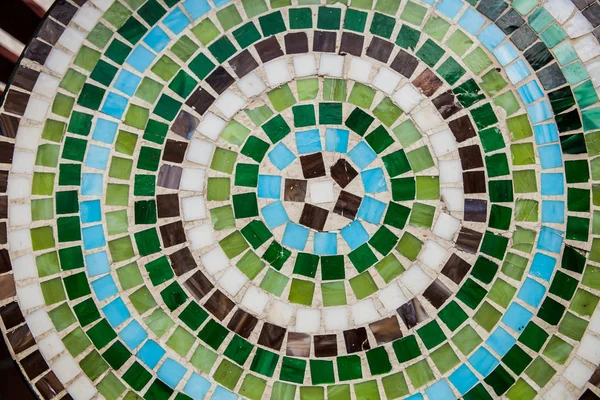 Pavimento de mosaico colorido azulejos o paredes — Foto de Stock