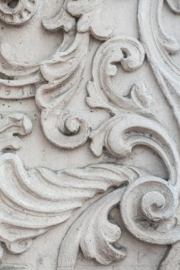 Kalıplı lüks beyaz duvar tasarımı