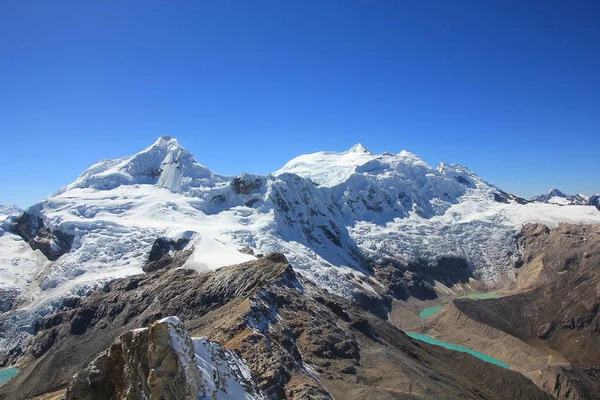 Montanas Del Peru Cordillera Los Andes Cordillera Blanca — Fotografia de Stock