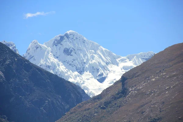 Montanas Del Peru Cordillera Los Andes Cordillera Blanca Színezék — Stock Fotó