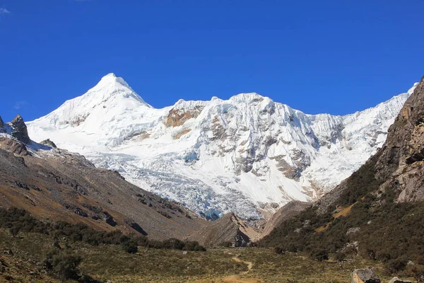Montanas Del Peru Cordillera Los Andes Cordillera Blanca — Foto Stock