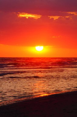 Puesta de sol en la playa de Matalascanas 3