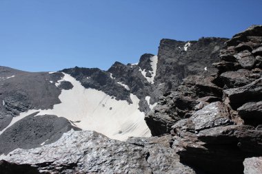 Pico Veleta en Sierra Nevada, Granada