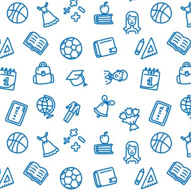 Okul anahat desen. 1 Eylül. Bilgi günü